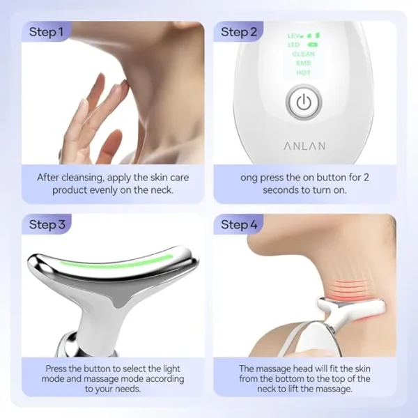 Face Massager – EMS Anti-Wrinkle Device for Skin Tightening - Image 3
