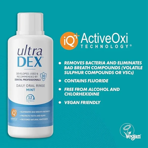 Daily Oral Rinse, Mint 500 ml - Image 3