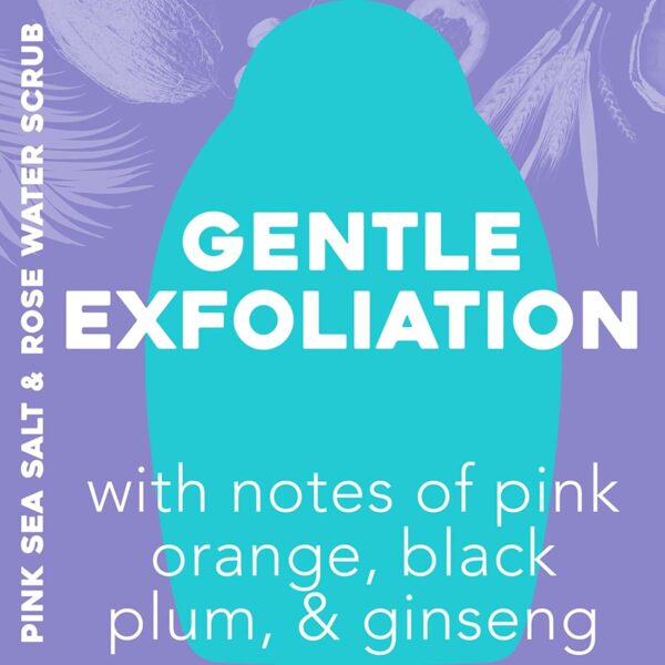 GX Sensitive Rose Water & Pink Sea Salt Body Scrub - Image 2
